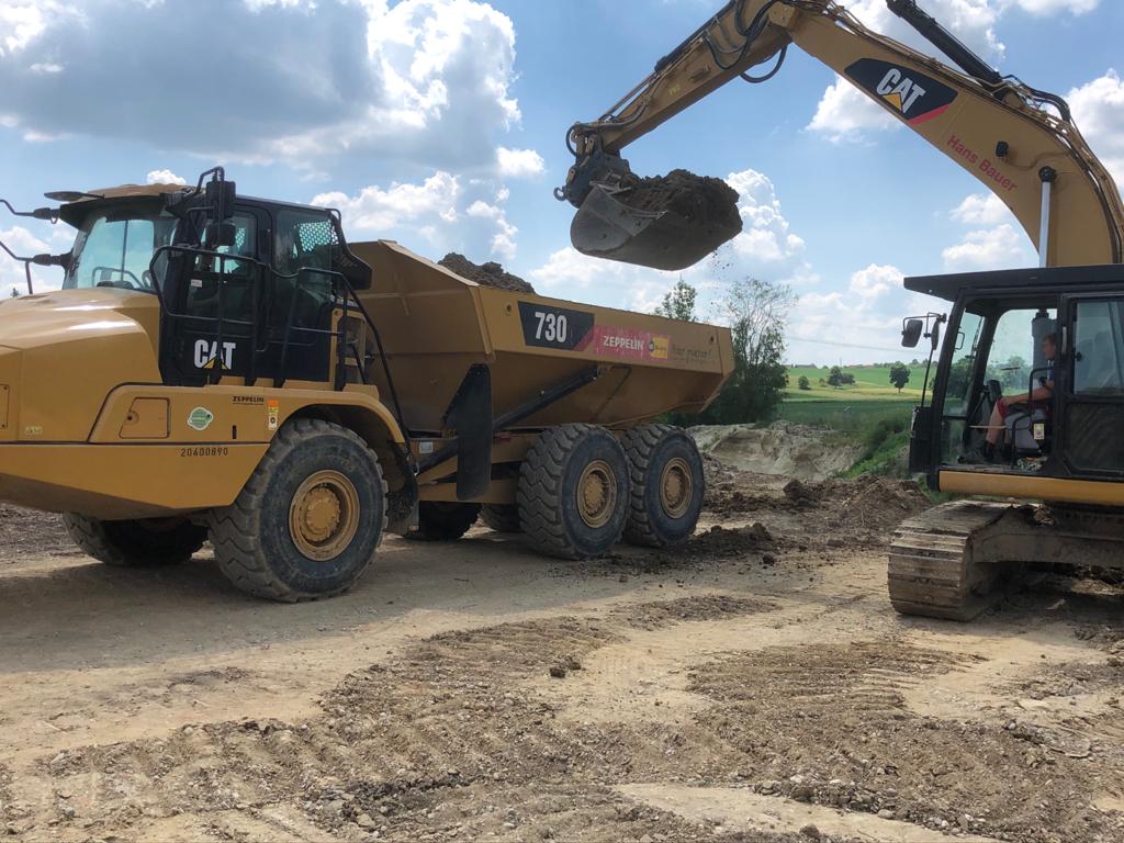 EINSATZ MIT SCHWEREM GERÄT IN DER GRUBE SINDORF
